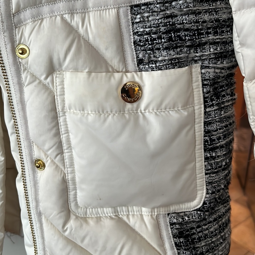 Tweed and down jacket - Picture 2 of 6